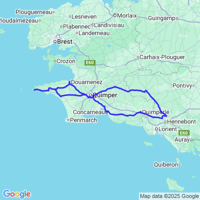 inzinzac / concarneau / pointe du raz / douarnenez /inzinzac