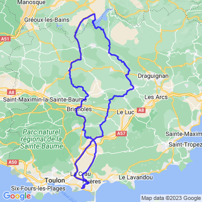 Tourtour - Ste Croix - Quinson