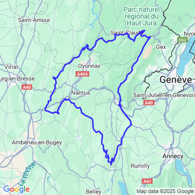 Lamoura-gorges de l’ain-grand colombier.