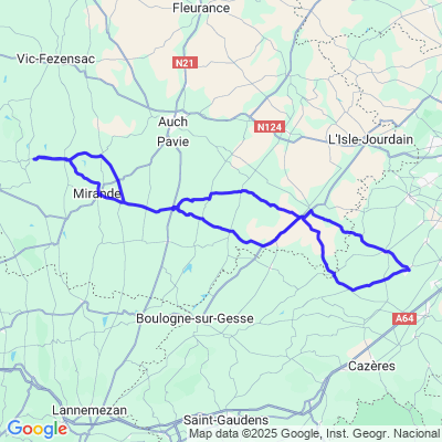 Balade Gers avec resto à Bassoues 