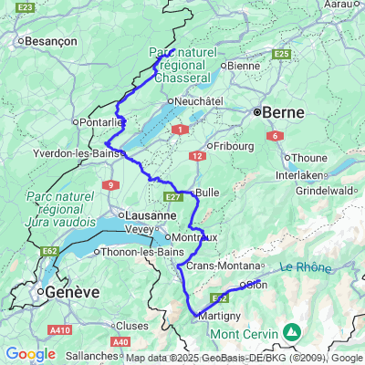 Tour moto 2025 - Jour 1