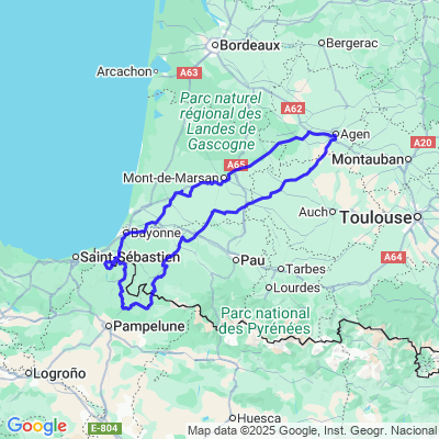 boucle pyrénées Atlantique