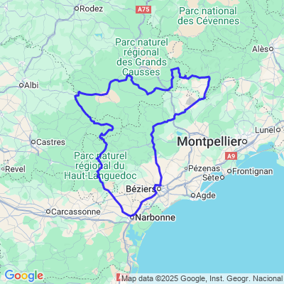Balade Larzac par montagne noire
