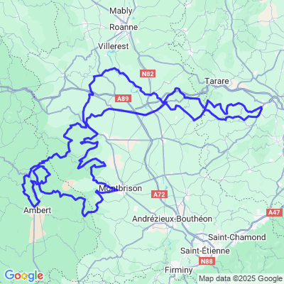 De L'Arbresle à Ambert 450km - Romain