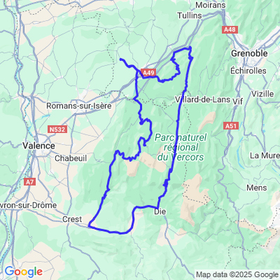 Gorge et virage