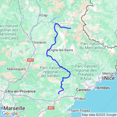 Barcelonette - Draguignan