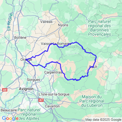 Massif du Ventoux et gorges de la Nesque