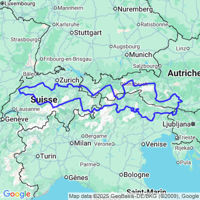 Roadtrip Suisse-Italie-Slovénie-Autriche