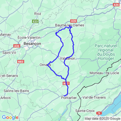 Gorges de la Loue - Beaume les Dames - Ornans