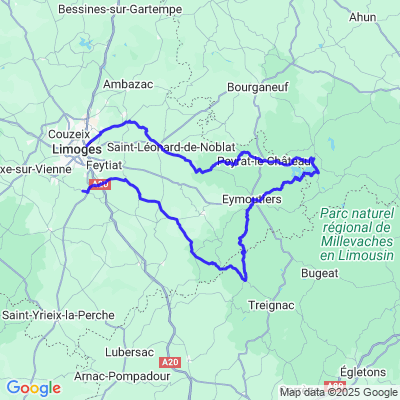 Solignac - Vassivière - Limoges