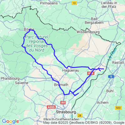 Des bords du Rhin a Bitche