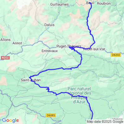 gorges de sian aller et retour