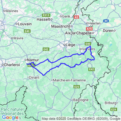 Boucle : Namur - Signal de Botrange