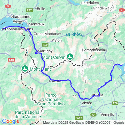 Essonne/Lac Majeur Etape 2