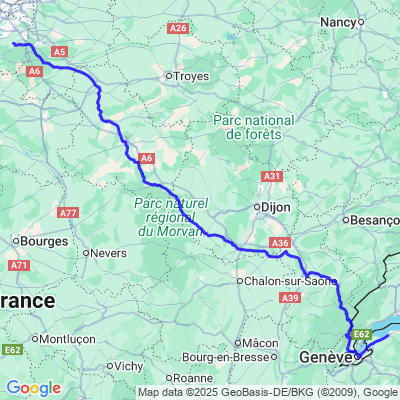 Essonne/Lac Majeur Etape 1