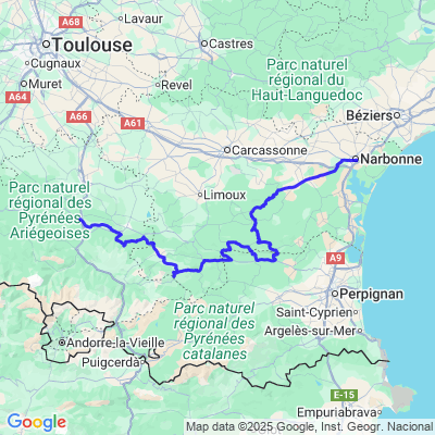 10 11 2025 FOIX GALAMUS Narbonne via D9A