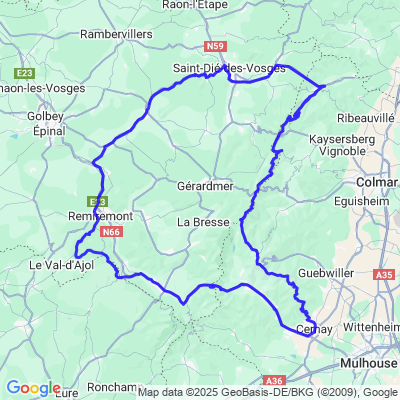 la route des crêtes l'été 2026