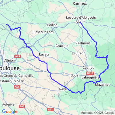 MONTAUBAN par Mazamet! > ALBI 18 12 2025 fait et verifié