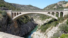L'Hérault au pont du Diable