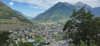 Vue sur Martigny